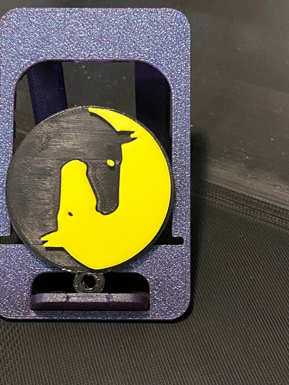 Two Horses Ying Yang Keyring - 45980.500 Black & Yellow